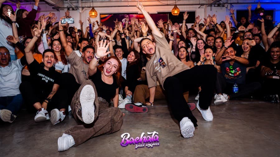 Dancers bachata event