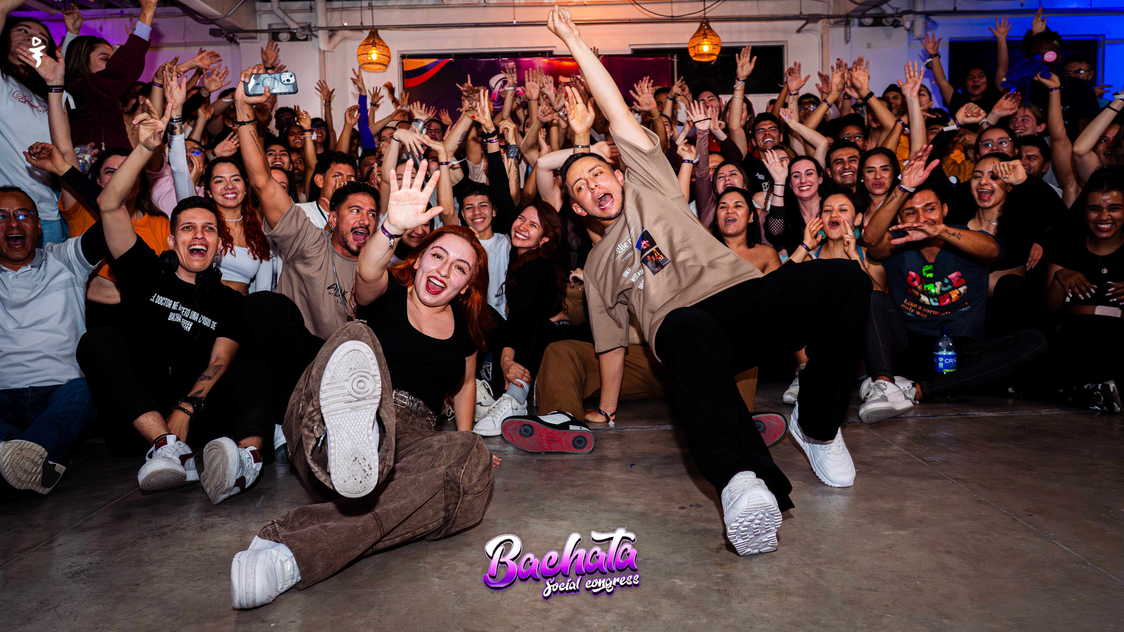 Dancers bachata event